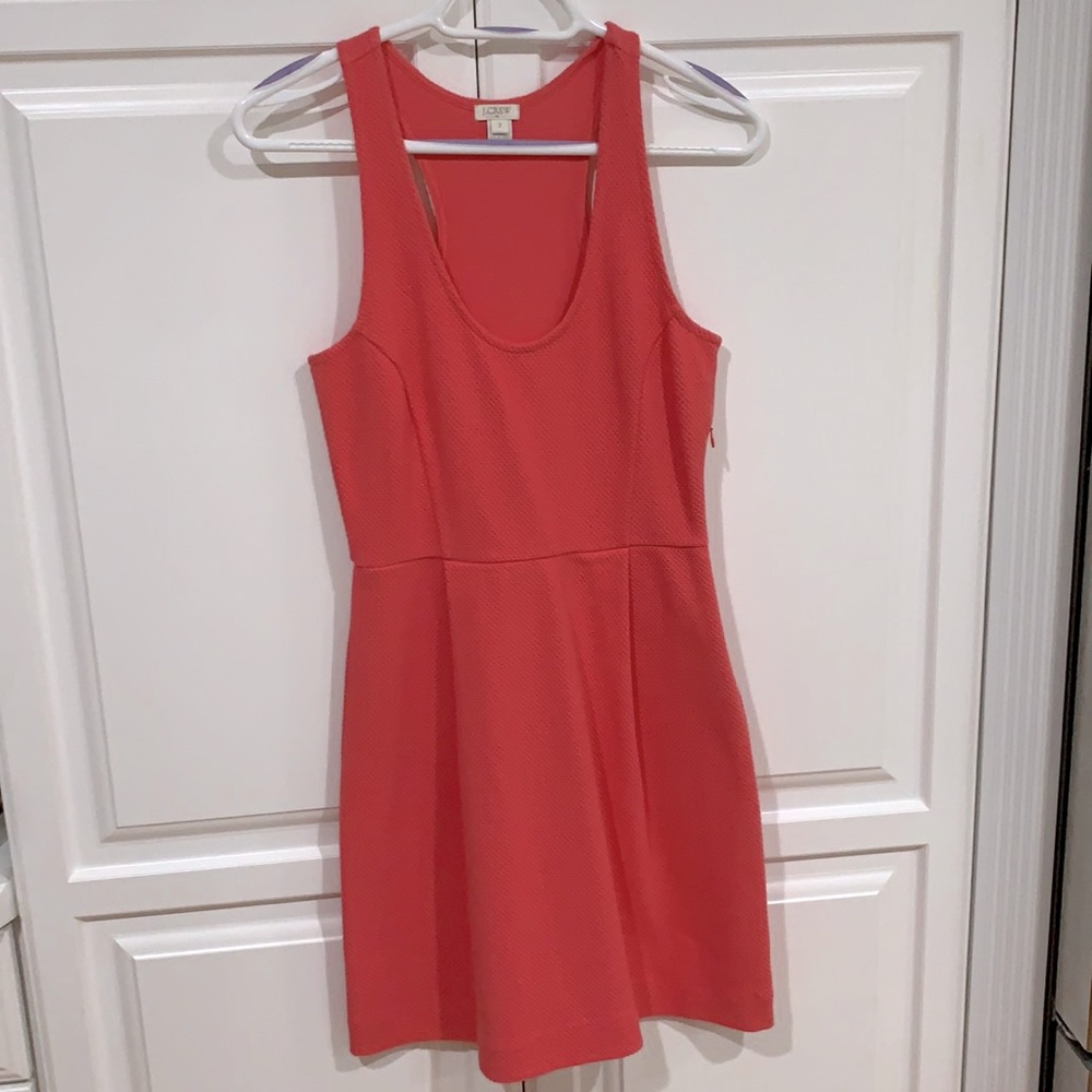 J.Crew Coral Tank Dress